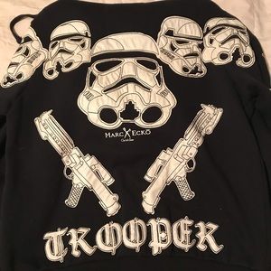 Men’s sz S Marc Ecko Star Wars stormtrooper hoodie